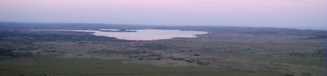 Le lac de Brennilis vu du Tuchenn Gador